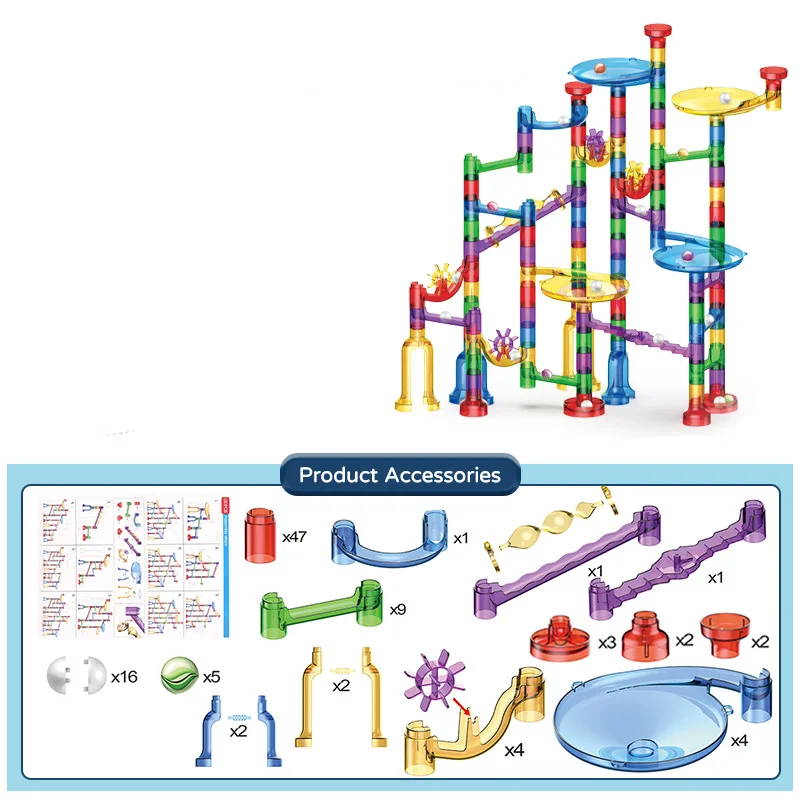 MarbleRun – Sicher & lehrreich – Murmelbahn-Bausatz