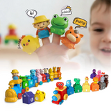 SmartTrain – Lernreich & unterhaltsam – Spielzeug-Eisenbahnset für Kinder