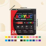 ColorCraft – Kreativ & Nachhaltig – Acrylmarker mit Pinselspitze