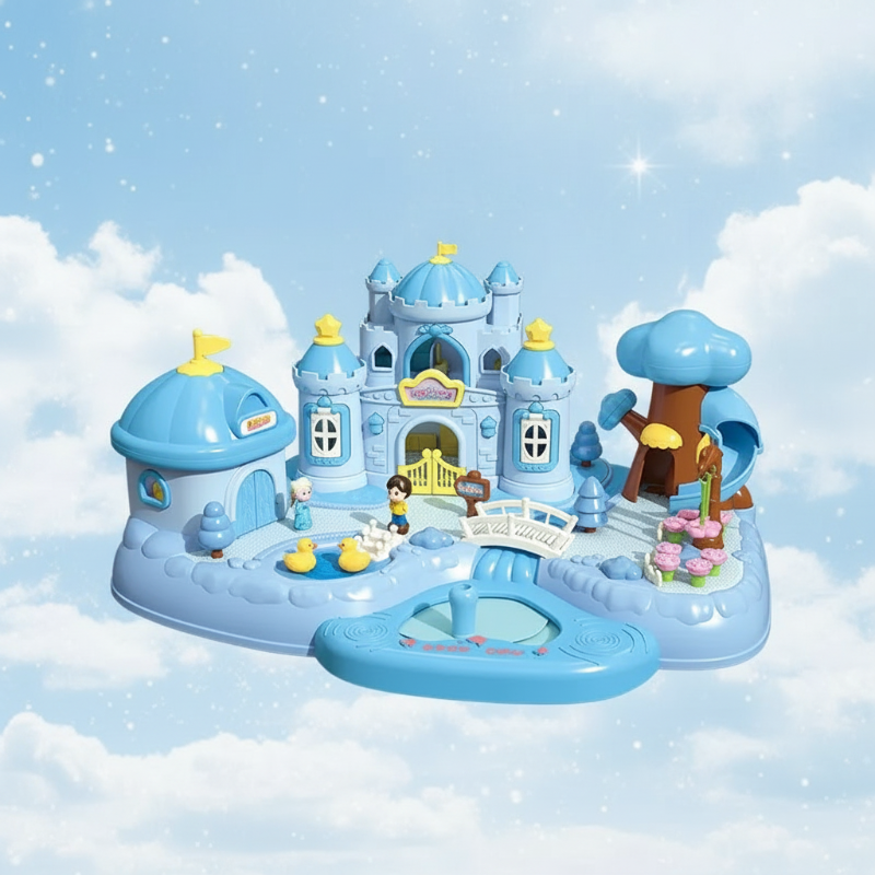Magnetic Princess Castle – Kreativ & Magisch – Magnetisches Puppenhaus-Spielset
