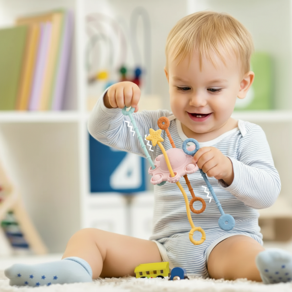 HappyHands – Sinneserfahrung & Montessori – Sensorische Zugschnur