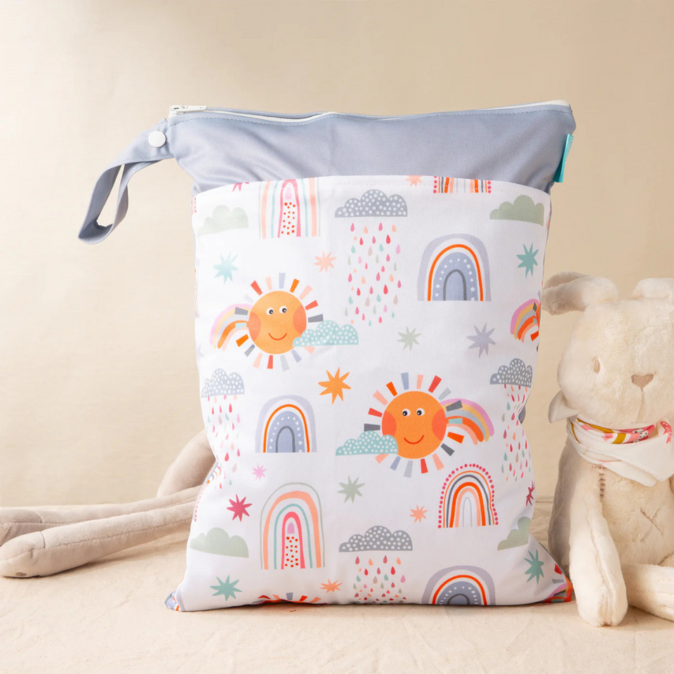 LittleBloom – Immer trocken und frisch – wiederverwendbarer wasserdichter Windelbeutel