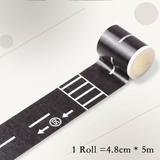 KidoTape – Farbenfroh & praktisch – Verkehrsweg-Aufkleberband-Set