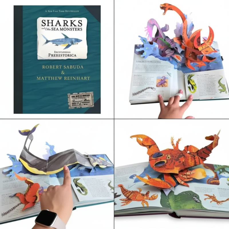 JurassicKids – Spannend & lehrreich – 3D-Dinosaurier-Enzyklopädie als Pop-up-Buch