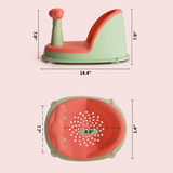 LumaLieve – Sicher & bequem – Ergonomischer Baby-Badestuhl