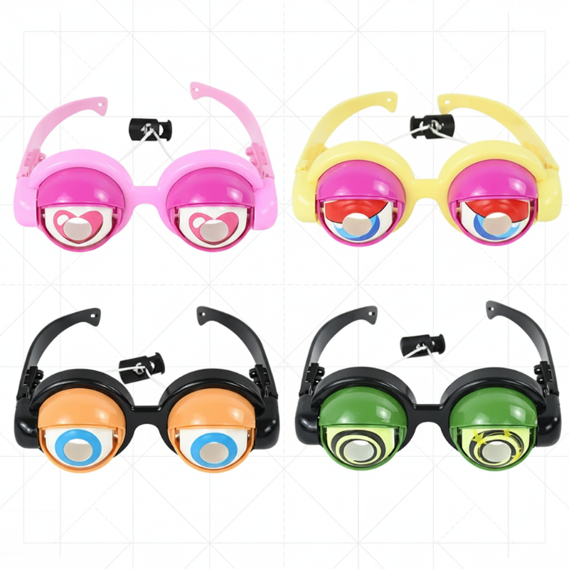FunGoggles – Lustig & interaktiv – Spielzeugbrille mit großen, blinzelnden Augen