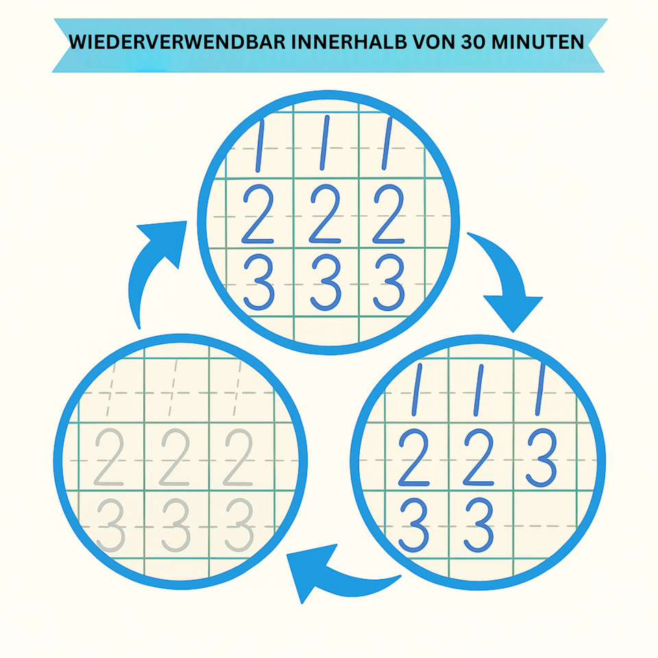 Calligraphy Book™ | Die erste Einführung ins Schreiben - Schreibbuch