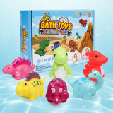 AquaGlow – Sicher & lehrreich – Leuchtendes Badespielzeug-Set