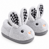 BunnyToes – Weich & warm – Plüsch-Hasenpantoffeln