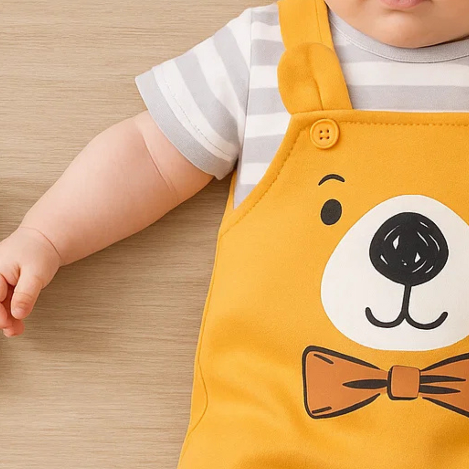 Mini Fashion™ - Komfort für jede Nacht - Kurzärmeliger Pyjama-Body