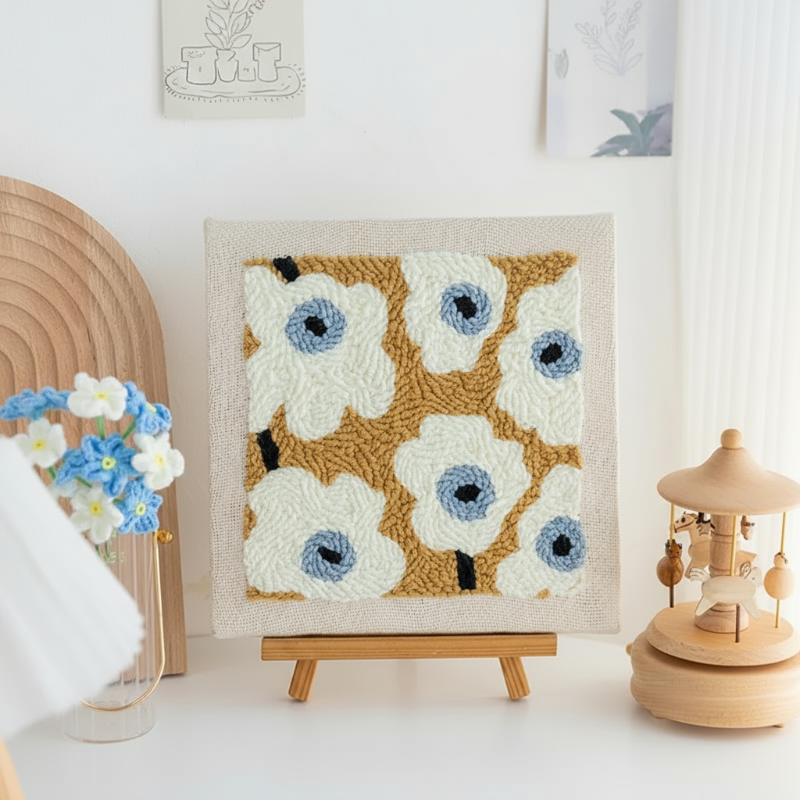 BloomCraft – Kreativ & Handgemacht – Stickerei-Starterkit