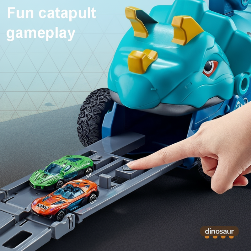 TurboRex – Abenteuerlich & interaktiv – Dinosaurier-Spielzeugauto