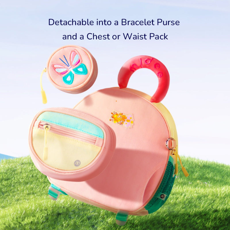 KidPack – Leicht & Komfortabel – Leichte Schultasche mit Wasserflaschenhalter