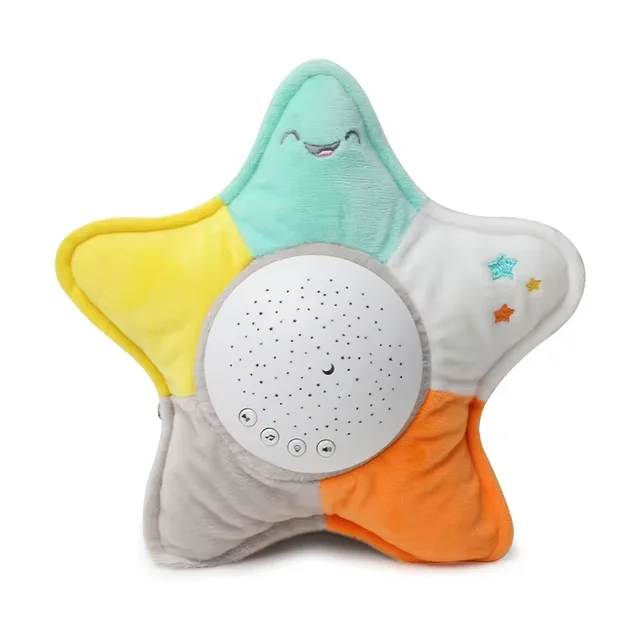 StarPlush – Weich & beruhigend – Kuscheltier mit Nachtlichtprojektor