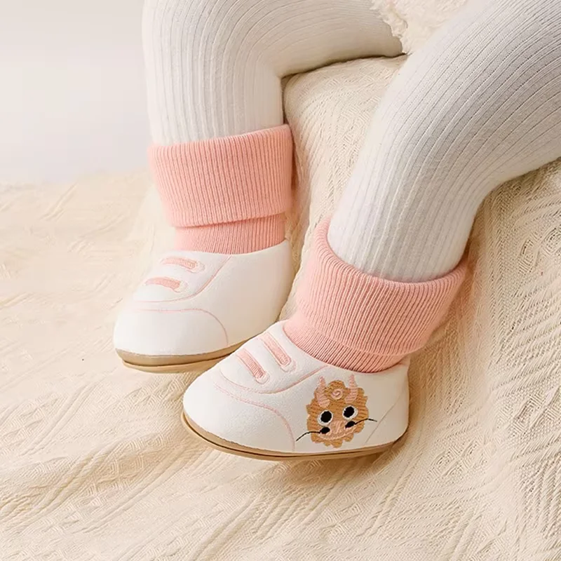 LittleCloud – Gemütlich & praktisch – Warme Babyschuhe mit hohem Schaft