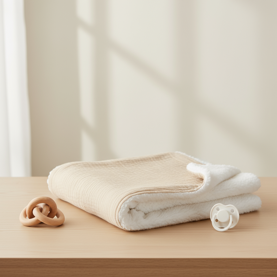 SnuggleBear – Premium Dicke & Weiche Babydecke