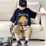 MushroomPlay – Casual & Streetwear – Oversized-T-Shirt mit Pilz-Print