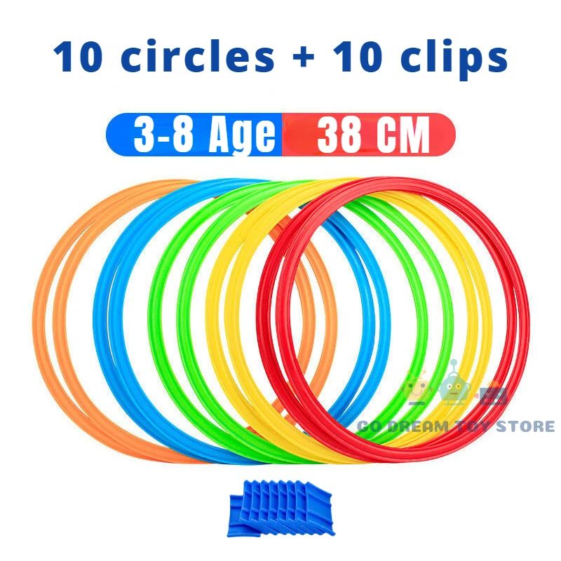 Jump Hoops™ – Springen & Spielen – Reifensatz