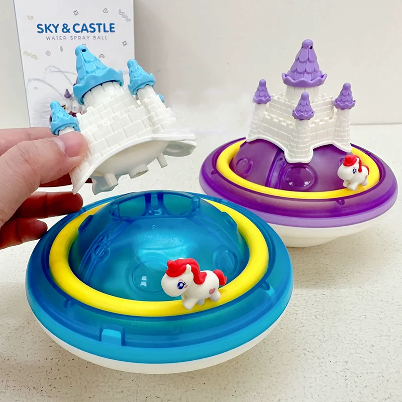 SpalshCastle – Magisch & interaktiv – Spielset „Schwimmendes Einhorn-Schloss“