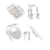 MiniMeal – Sicher & rutschfest – Silikon-Kleinkind-Geschirrset mit Besteck