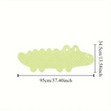 AquaJoy – Rutschfest & sicher – Kinderbadematte Krokodil