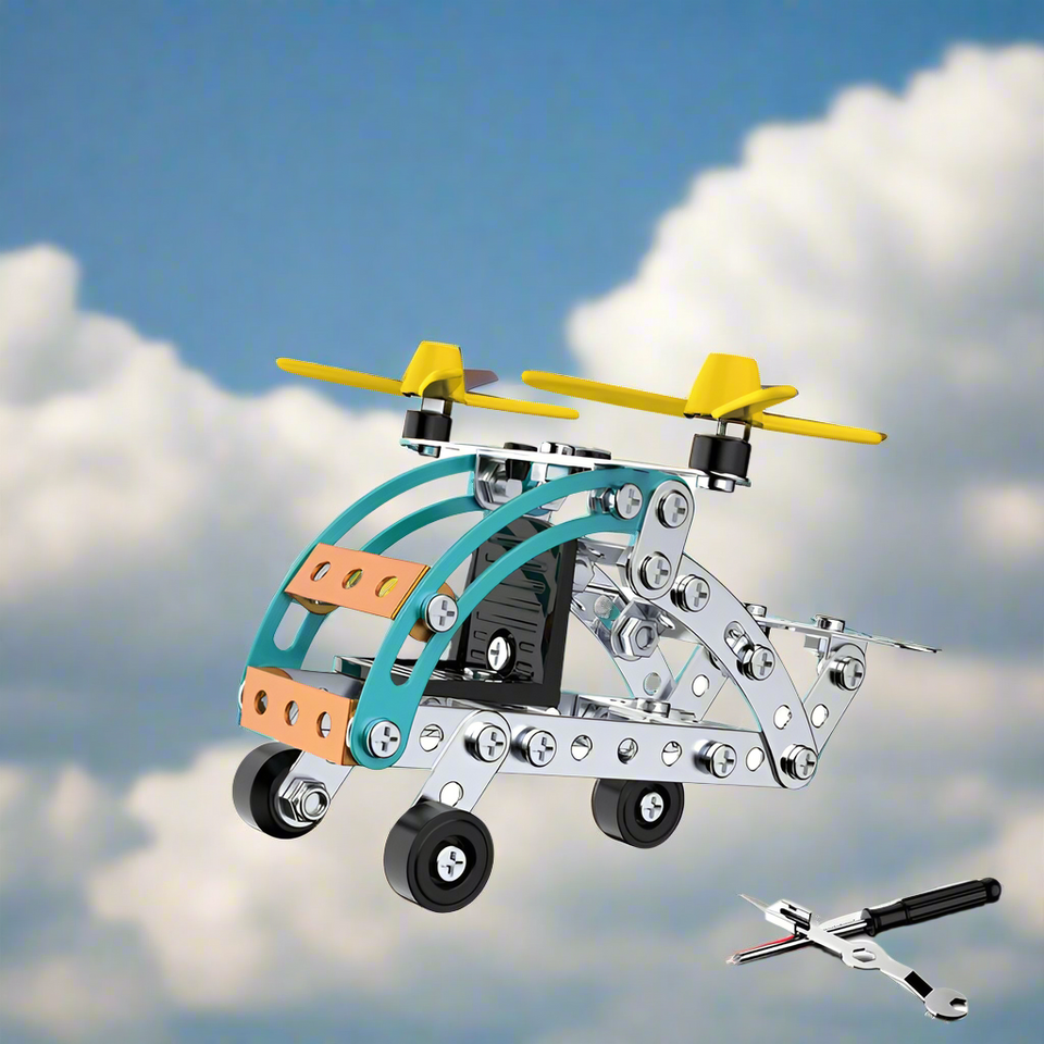 MetalBuild – Cool & lehrreich – Konstruktionsfahrzeug-Set