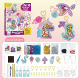 DIY Crystal Keychain Kit – Kreativ & Verspielt – Bastelset für Schlüsselanhänger