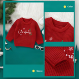 JoyKnit – Gemütlich & warm – Weihnachtspullover mit Aufdruck