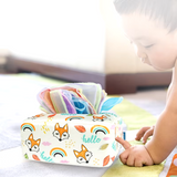 KleurenKracht – Entwicklung & Sinne – Montessori Sensorische Tissuebox