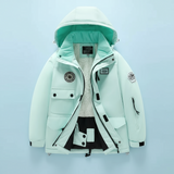 GlacierFit – Atmungsaktiv & schützend Wasserdicht – Skianzug mit Fleecefutter