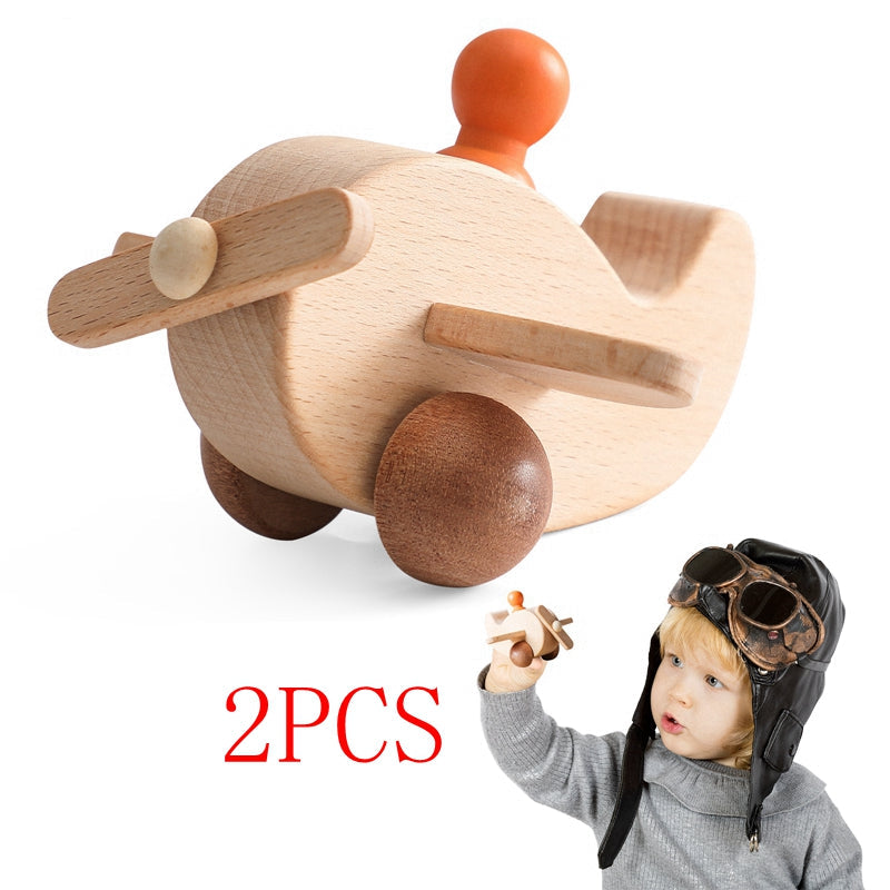 TrainCount –  Klassisch & Pädagogisch – Montessori-Zug aus Holz