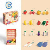 Fruitigo – Lernen & Spielen – Montessori Obstschneideset