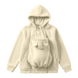 MamaNest – Warm & praktisch – 2-in-1-Tragejacke für Mama und Baby