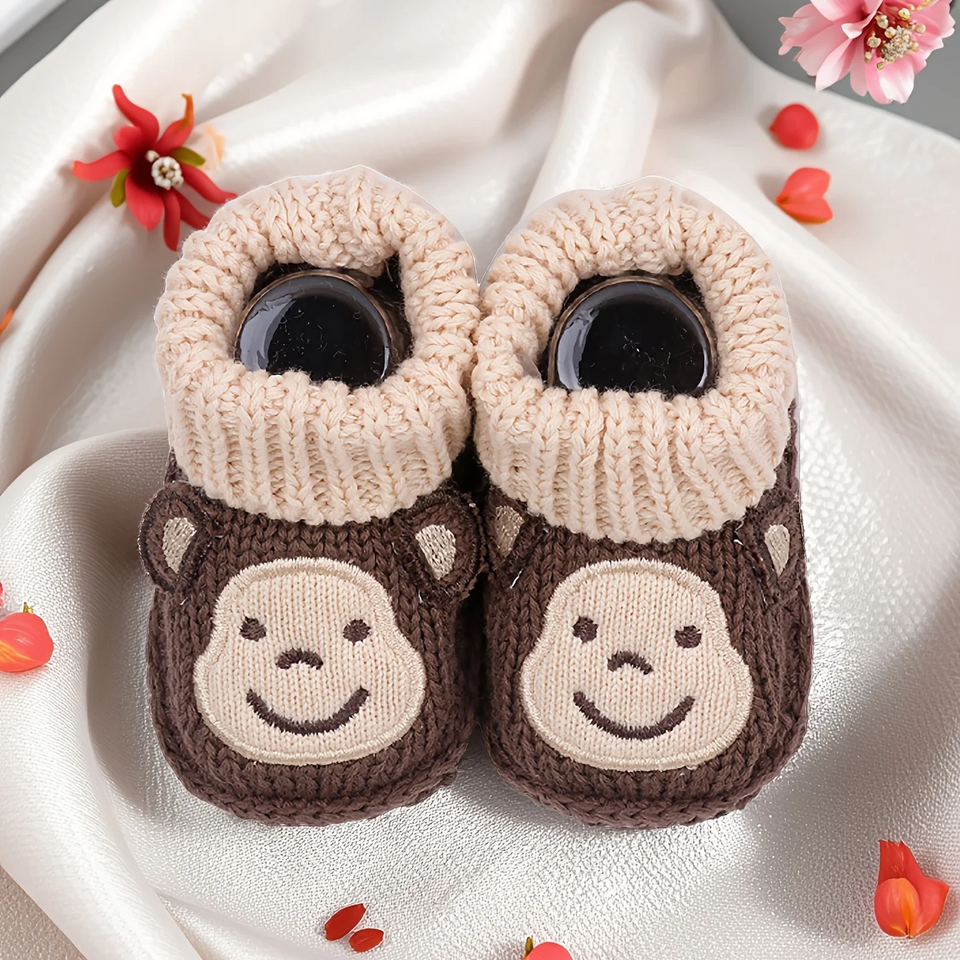 Mini Fashion – Gestrickte Babyschuhe (3-6 Monate)