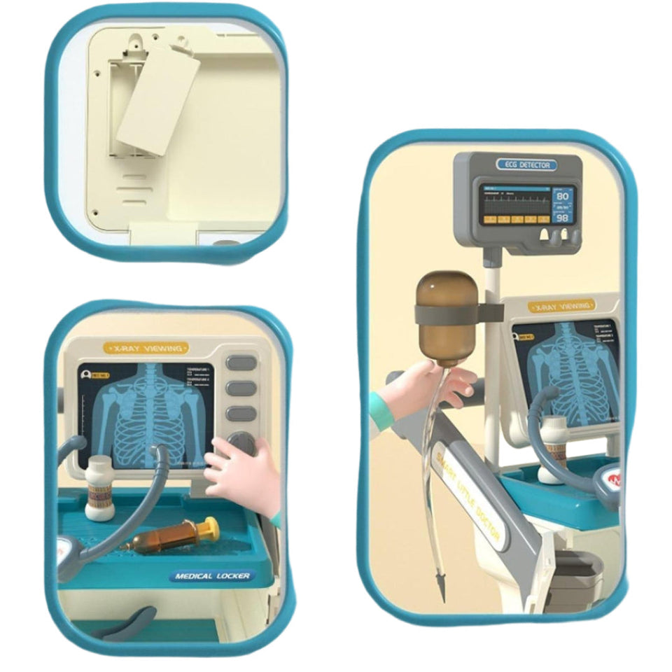 CarePlay – Lernen & Fantasie – Kinder-Arztkoffer-Spielset