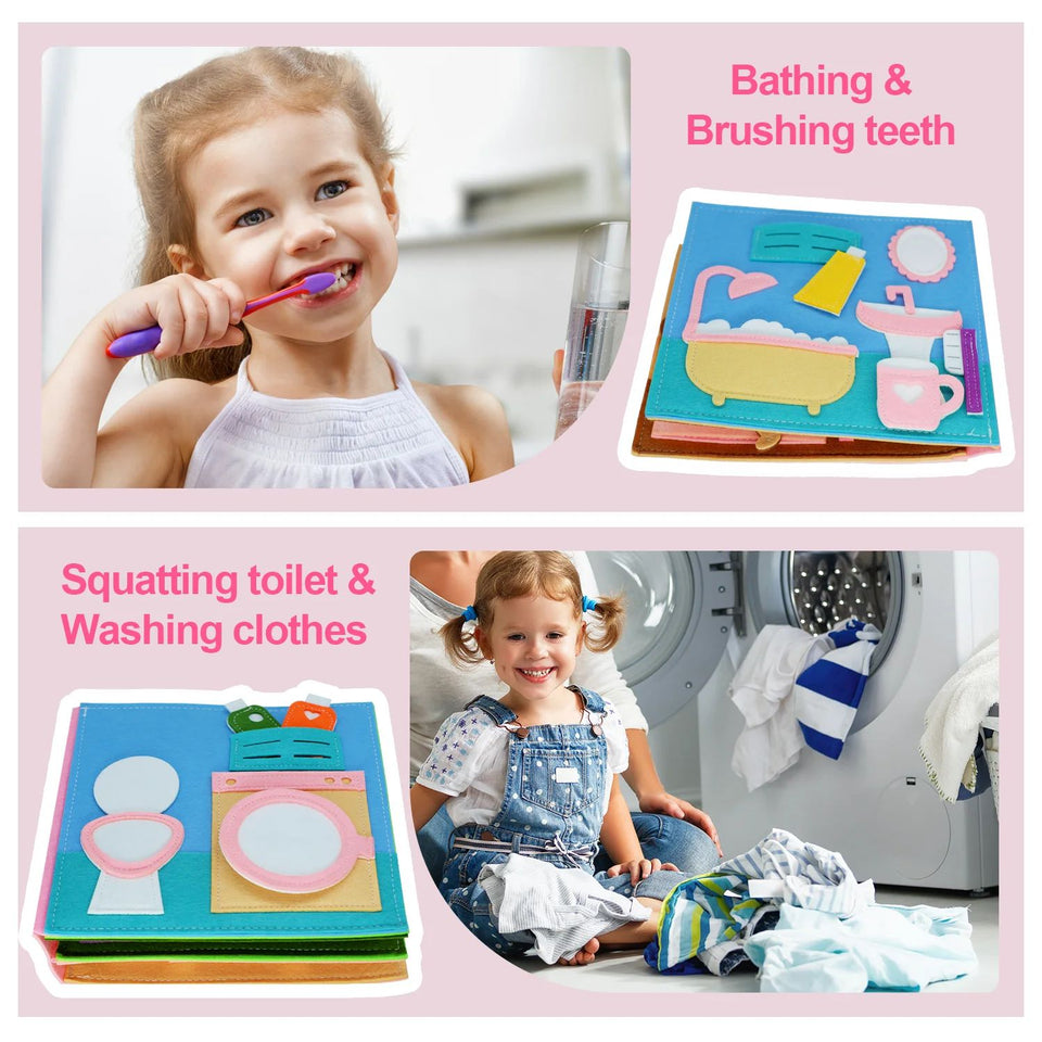 Life Skills Book – Spielen & Lernen – Aktivitätsbuch Kleinkind