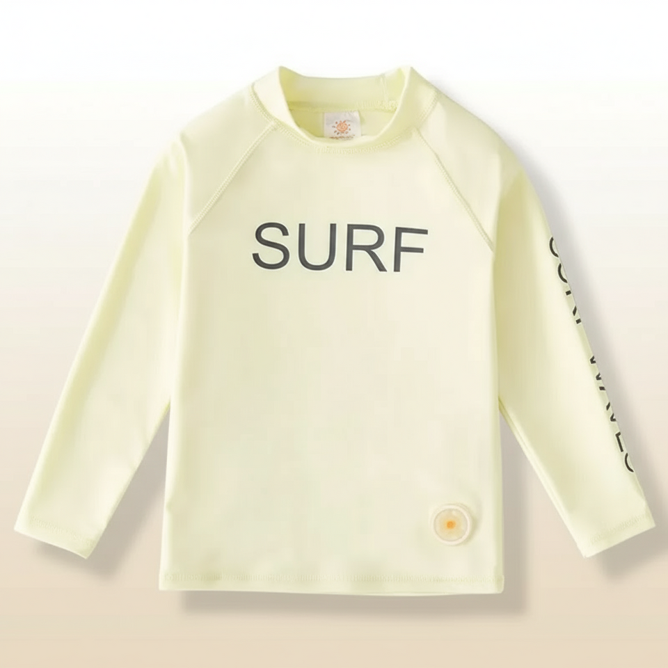 SunShield – Schützend & Flexibel – Langärmliges Surfshirt für Kinder mit UPF 50+