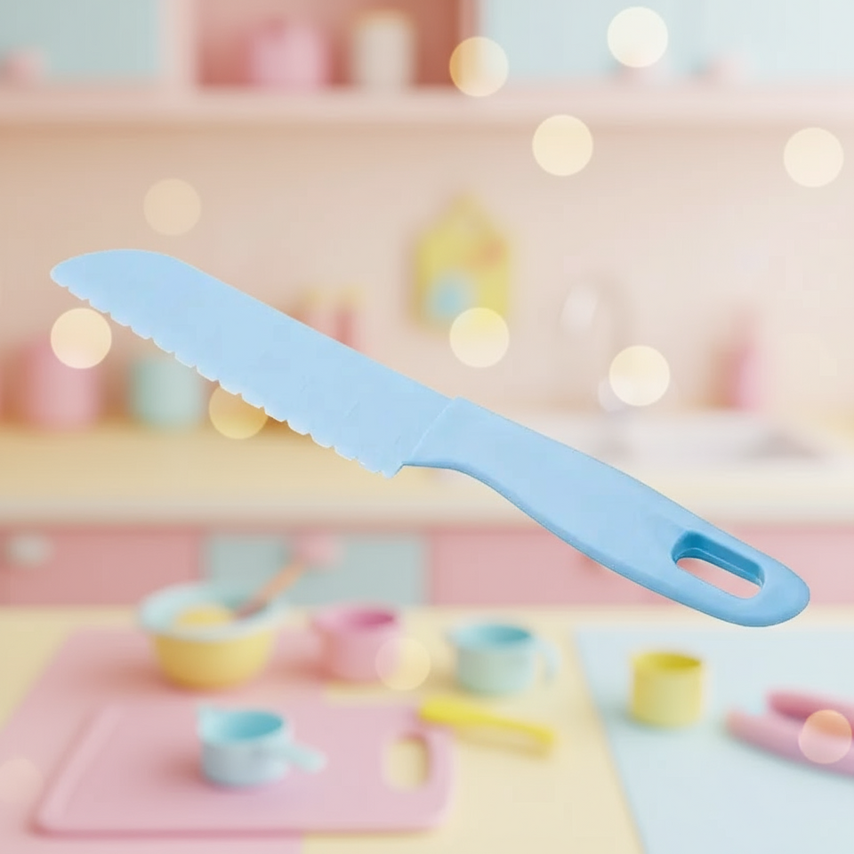 MiniChef – Sicher & kinderfreundlich – Kindersicheres Schneidemesser