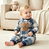 WarmBuddy – Süß & weich – Baby-Strampler aus Fleece mit Cartoon-Aufdruck