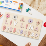 Woods™ - Genieße ein Puzzle mit deinem eigenen Namen! - Personalisiertes Puzzle