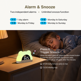 TinySunrise – Sanft & funktional – Digitaler Wecker mit Sonnenaufgangslicht