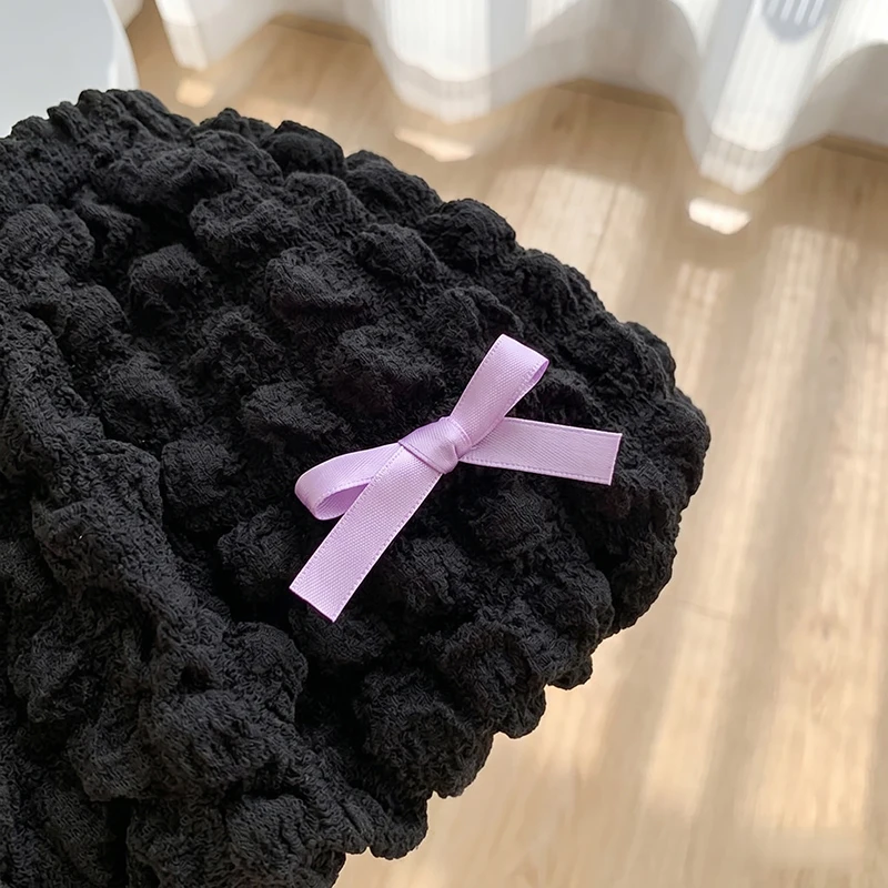 LovelyBloom – Weich & niedlich – Kinderhose mit Rüschen und Schleife