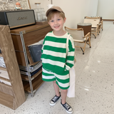 LittleStyle – Weich & bequem – Gestreiftes Comfy-Set aus Baumwolle