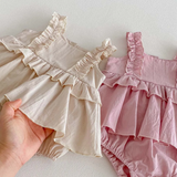 TinyBloom – Süß & weich – Kleid für Babys und Kleinkinder mit Rüschen