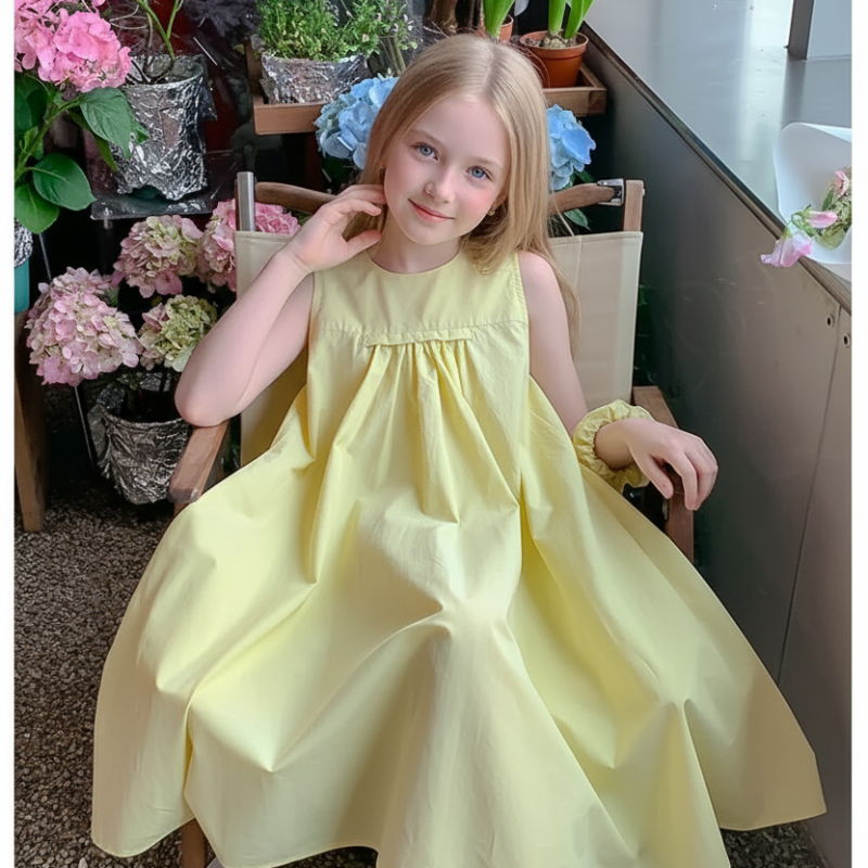 Summer Dress – Leicht & sommerlich – Gelbes Sommerkleid