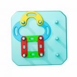 ShapeGenius – Kreativ & Lernreich – Geometrisches Pegboard-Puzzle