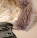 CozyTrend – Eleganter & warmer Parka-Wintermantel mit Pelzkragen