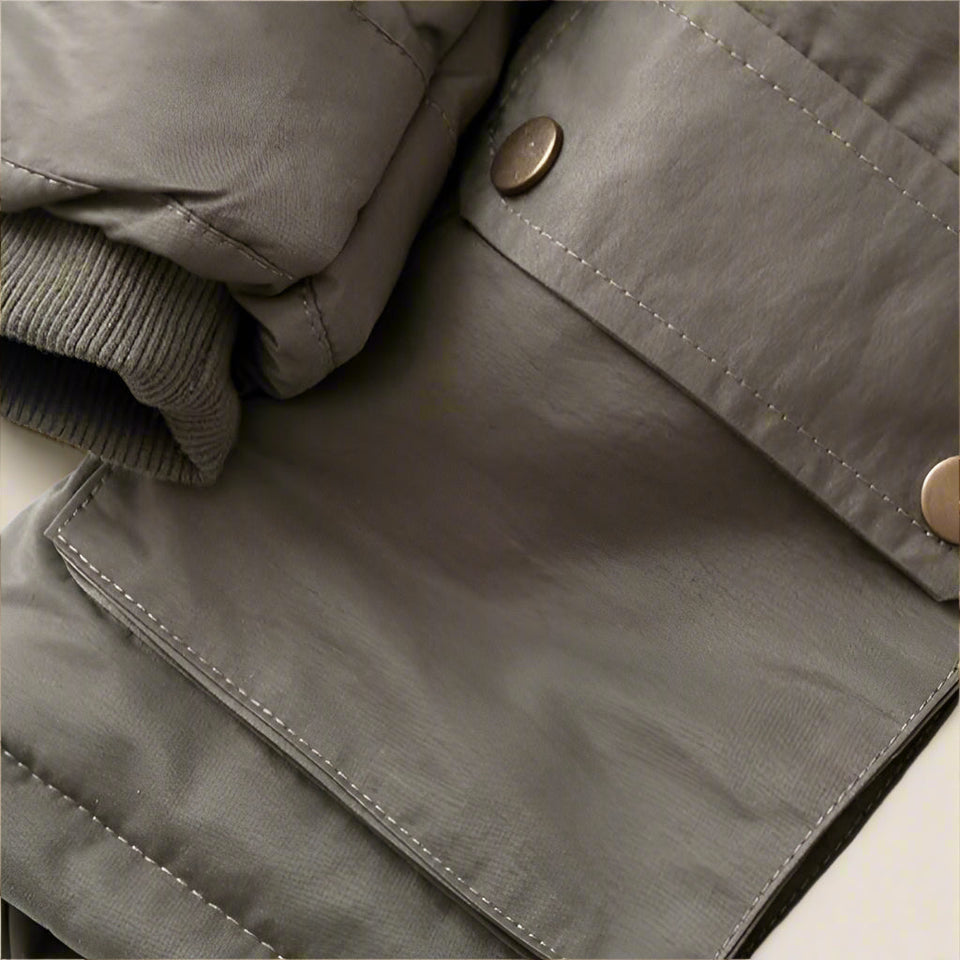 CozyTrend – Eleganter & warmer Parka-Wintermantel mit Pelzkragen