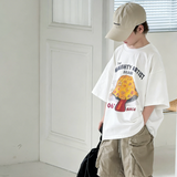 MushroomPlay – Casual & Streetwear – Oversized-T-Shirt mit Pilz-Print