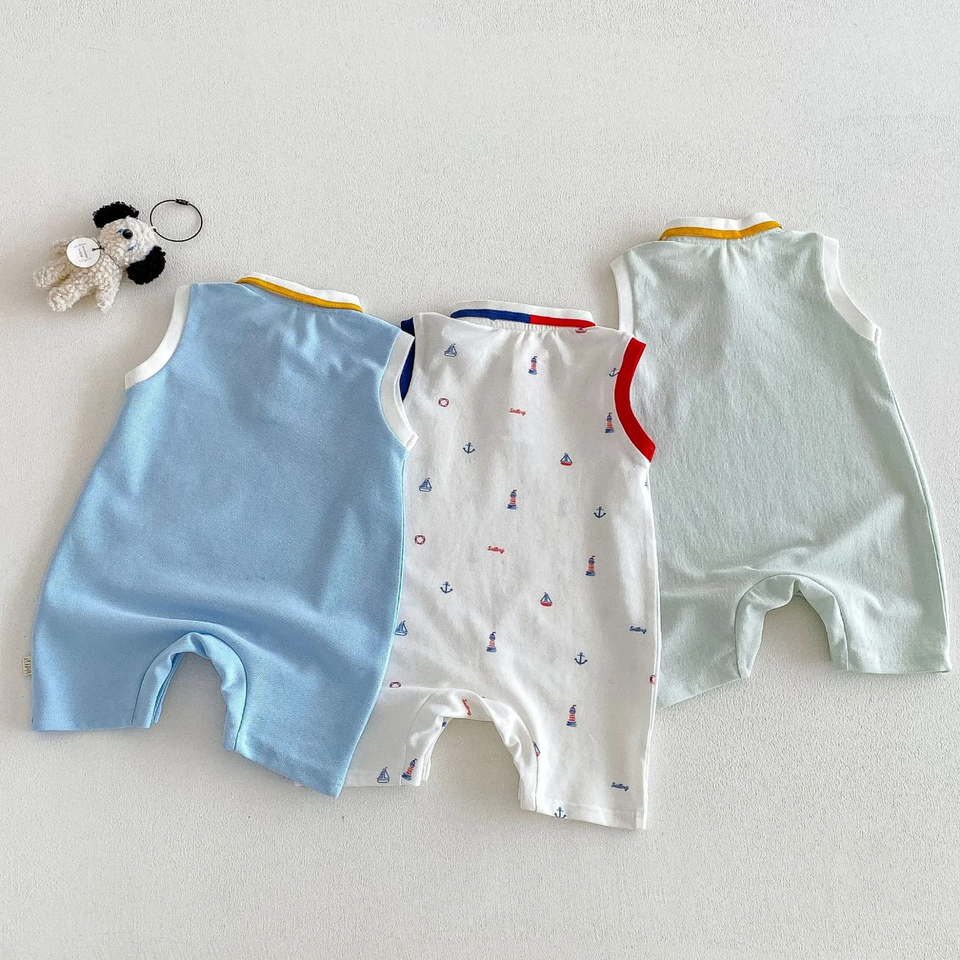 SunnyBaby – Bequem & niedlich – Polo-Strampler für Babys